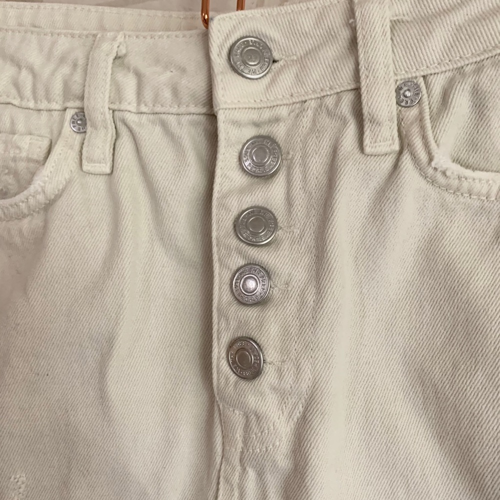 Free People | Distressed Denim Skirt - Picture 5 of 9